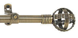 Metallo Decorative Rod & Finial: Cosmo