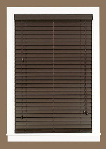 2''FAUX WOOD BLND46X64 MHGNY P2