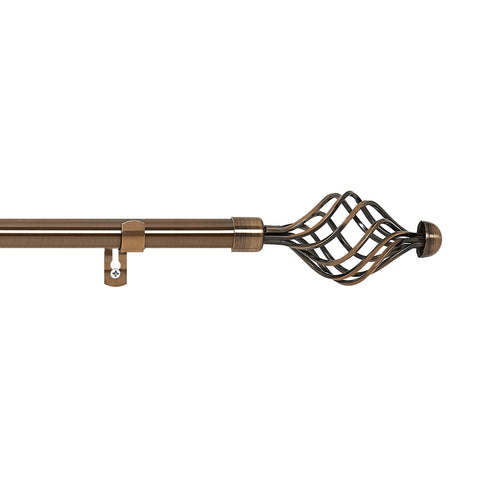 Metallo Decorative Rod & Finial: Odyssey